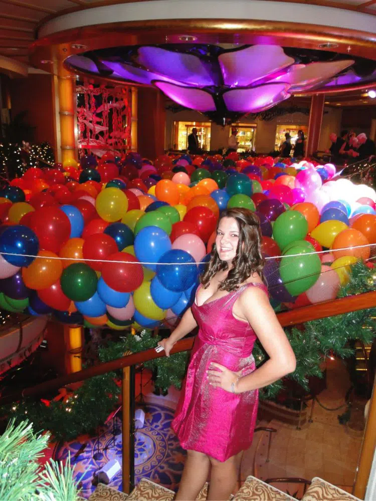 New Years eve part on cruise ship