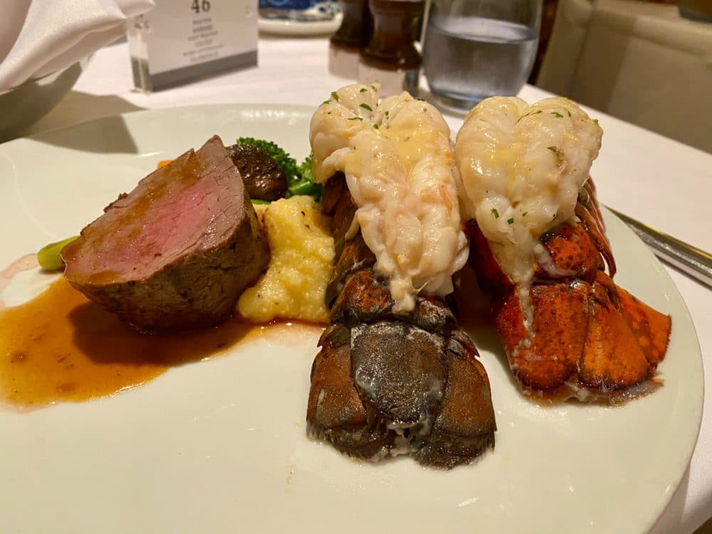 surf and turf on cruise ship