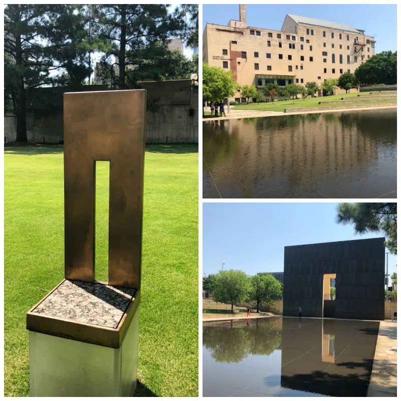 Our itinerary for Oklahoma City includes a moving visit to the Oklahoma City National Memorial and Monument.