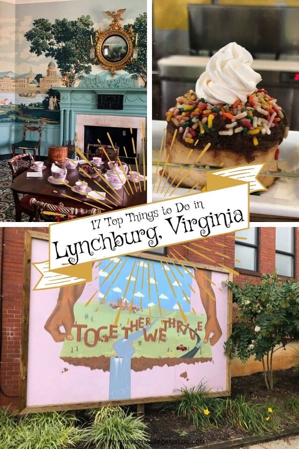 top things to do in lynchburg pin