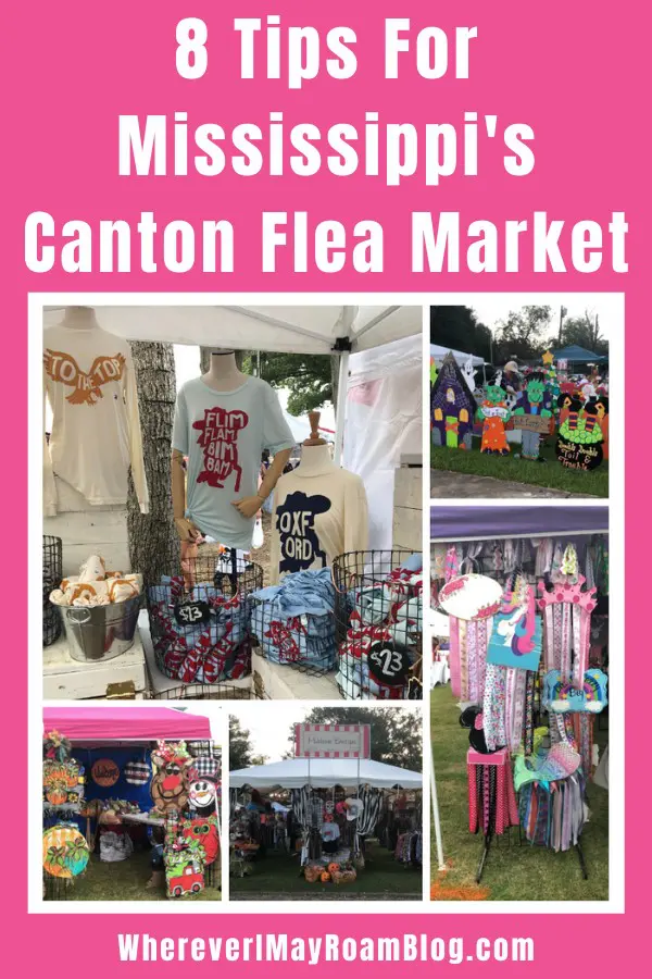 Canton Flea Market pin