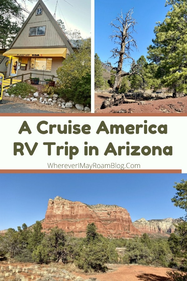 cruise america RV trip through arizona