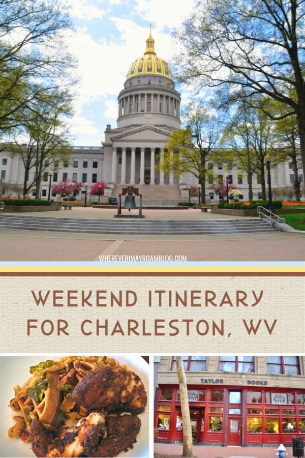 itinerary for charleston West Virginia