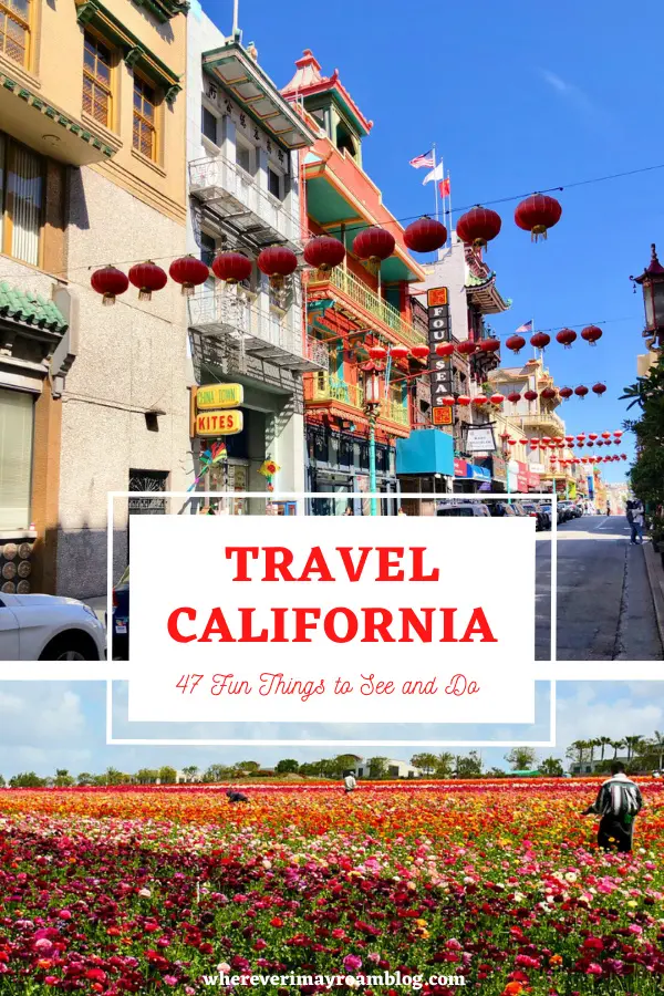 47 fun things to do in CA