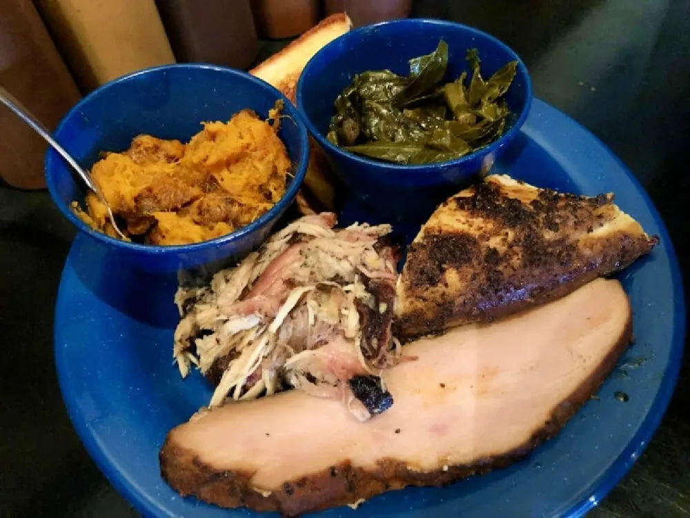 mojo-bbq-plate-with-collards