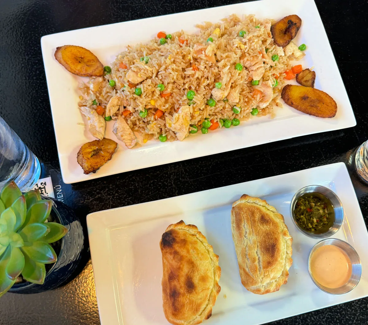 lama-peruvian-empanadas-rice