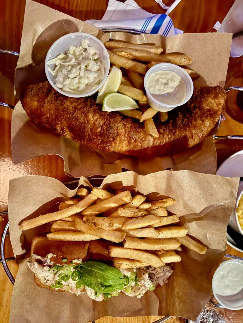 the-wharf-fish-and-chips-shrimp-roll